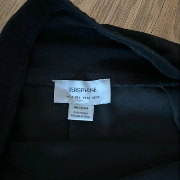 Elegant Black Maternity Pants - Picture 6 of 6